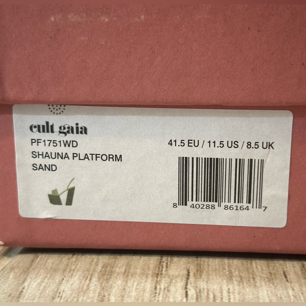 Gorgeous! Cult Gaia Shauna Platform 41.5 worn once in mint condition! - Picture 10 of 10